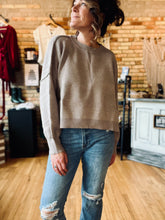 Load image into Gallery viewer, Mock Neck Butter Soft Sweater
