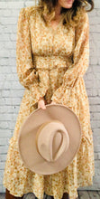 Load image into Gallery viewer, Ruffle Paisley Midi Dress
