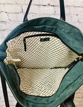 Load image into Gallery viewer, Medallion Upcycled Canvas Tote
