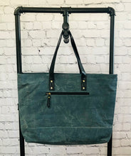 Load image into Gallery viewer, Medallion Upcycled Canvas Tote
